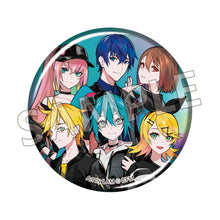 Load image into Gallery viewer, Hatsune Miku Model Illustration Can Badges (set of 6)