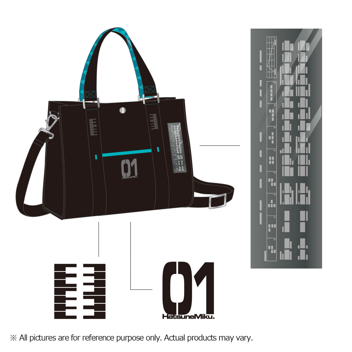 Hatsune Miku Model Bag – SuperGroupies USA