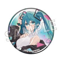 Load image into Gallery viewer, Hatsune Miku Model Illustration Can Badges (set of 6)