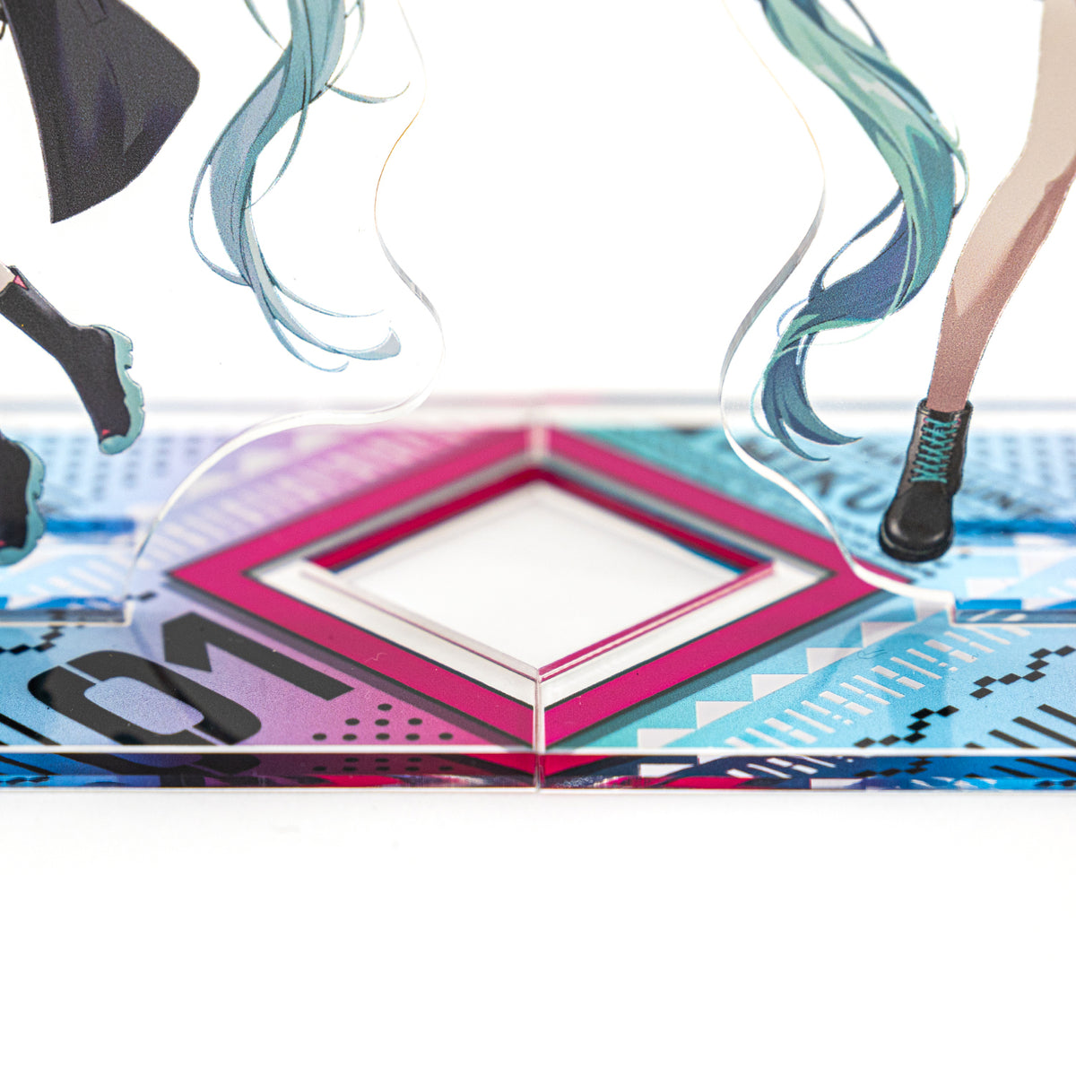 Hatsune Miku Model Illustration Acrylic Stand (Art by saine