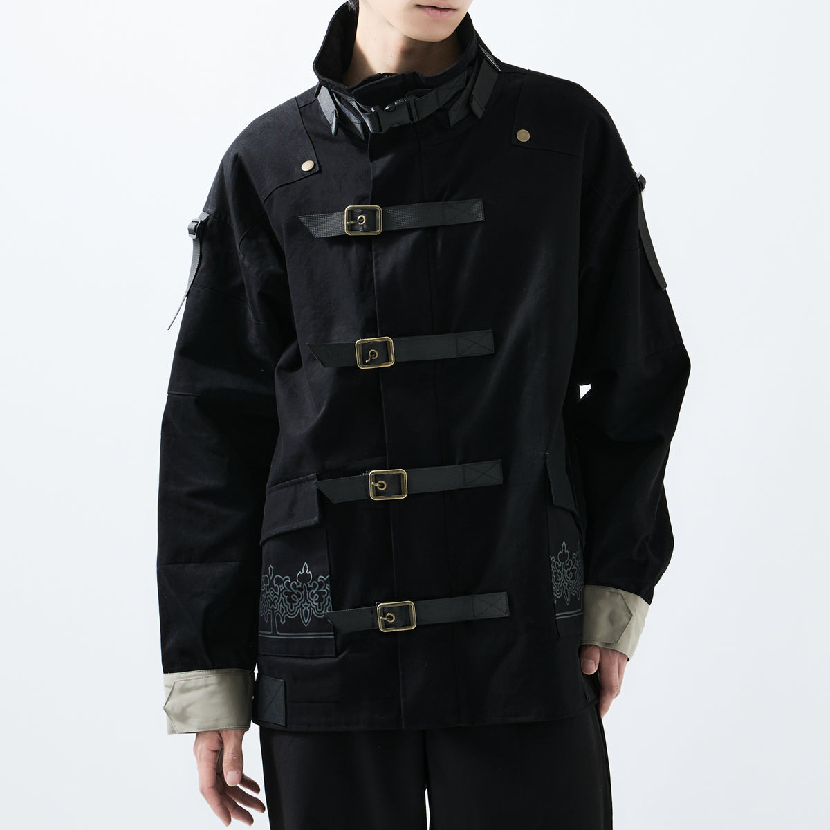 ジャケット・アウター NieR BIG SILHOUETTE ZIP OUTER NieR BIG SILHOUETTE ZIP OUTER