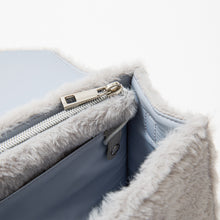 Load image into Gallery viewer, Fluffy Gray Fan de Bag