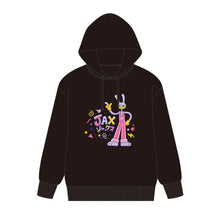Load image into Gallery viewer, Jax Model Hoodie The Amazing Digital Circus