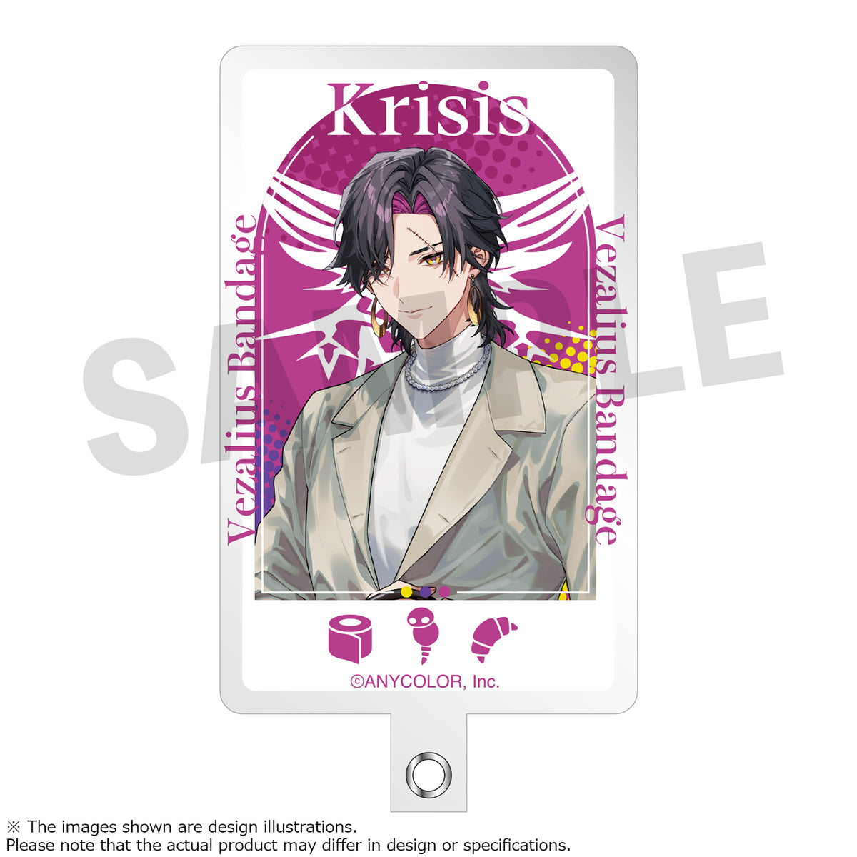 Vezalius Bandage Model Phone Strap NIJISANJI EN – SuperGroupies USA