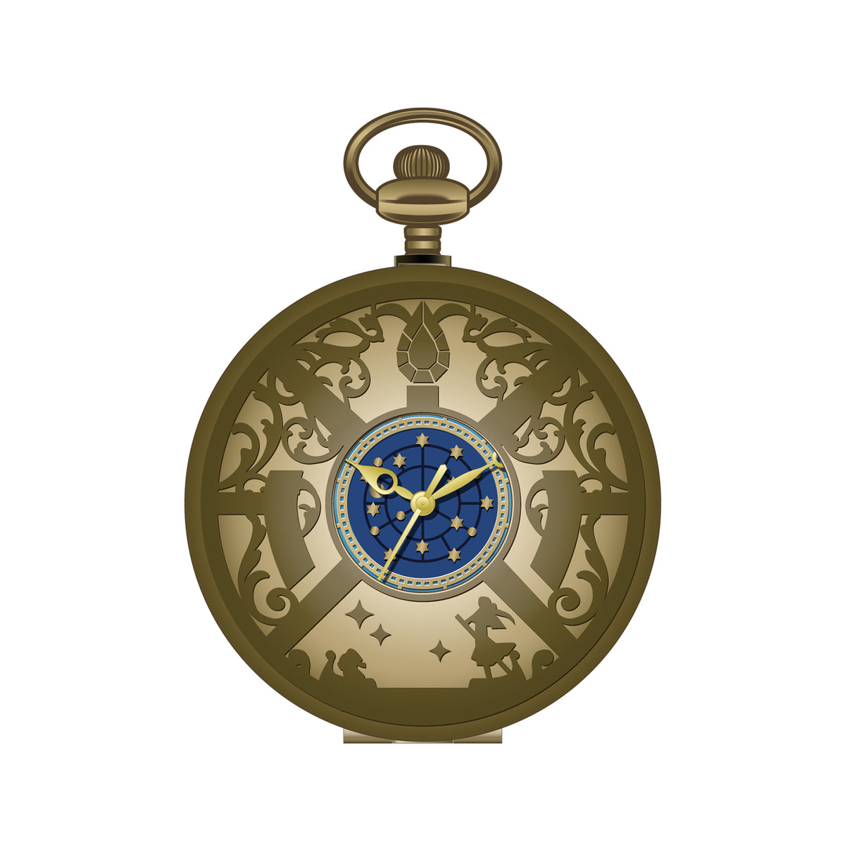 ARIA Model Pocket Watch – SuperGroupies USA