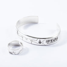 Load image into Gallery viewer, Cyberpunk 2077 Model Ring & Cuff Bracelet Set