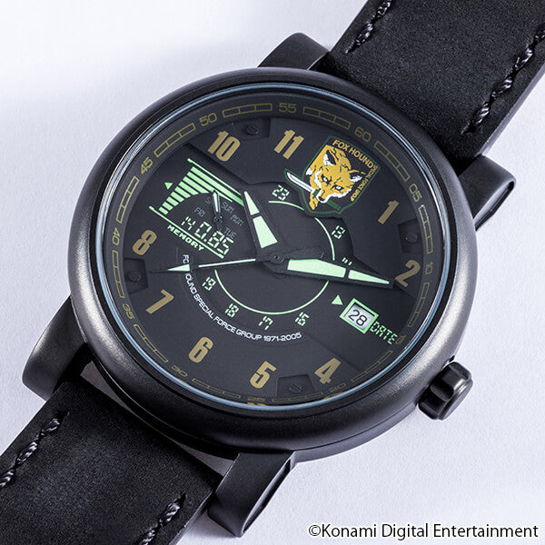 metal gear solid v watch Solid Snake Model Watch METAL GEAR SOLID – SuperGroupies USA