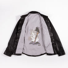 Load image into Gallery viewer, Oscar, Knight of Astora Model Leather Shirt Jacket Dark Souls
