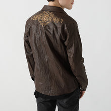 Load image into Gallery viewer, Oscar, Knight of Astora Model Leather Shirt Jacket Dark Souls