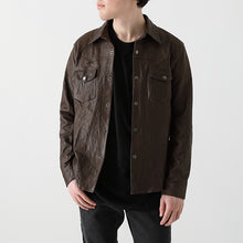 Load image into Gallery viewer, Oscar, Knight of Astora Model Leather Shirt Jacket Dark Souls