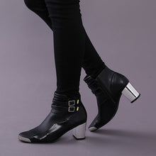 Load image into Gallery viewer, V Model Block Heel Boots Cyberpunk 2077