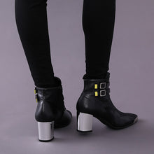 Load image into Gallery viewer, V Model Block Heel Boots Cyberpunk 2077