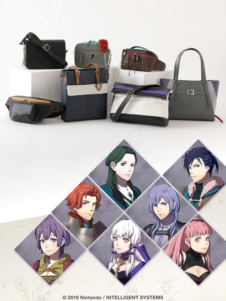 New Collaboration Bags for Fire Emblem: Three Houses