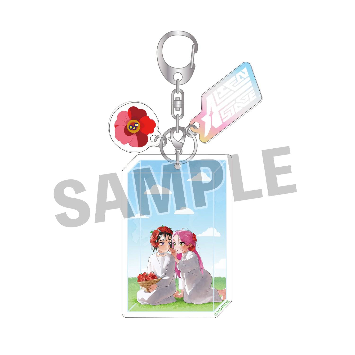 MIZI & SUA Model Acrylic Charm ALIEN STAGE – SuperGroupies USA