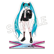 Load image into Gallery viewer, Hatsune Miku Model Illustration Acrylic Stand (Art by LAM)
