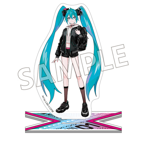 Hatsune Miku Model Illustration Acrylic Stand (Art by LAM)