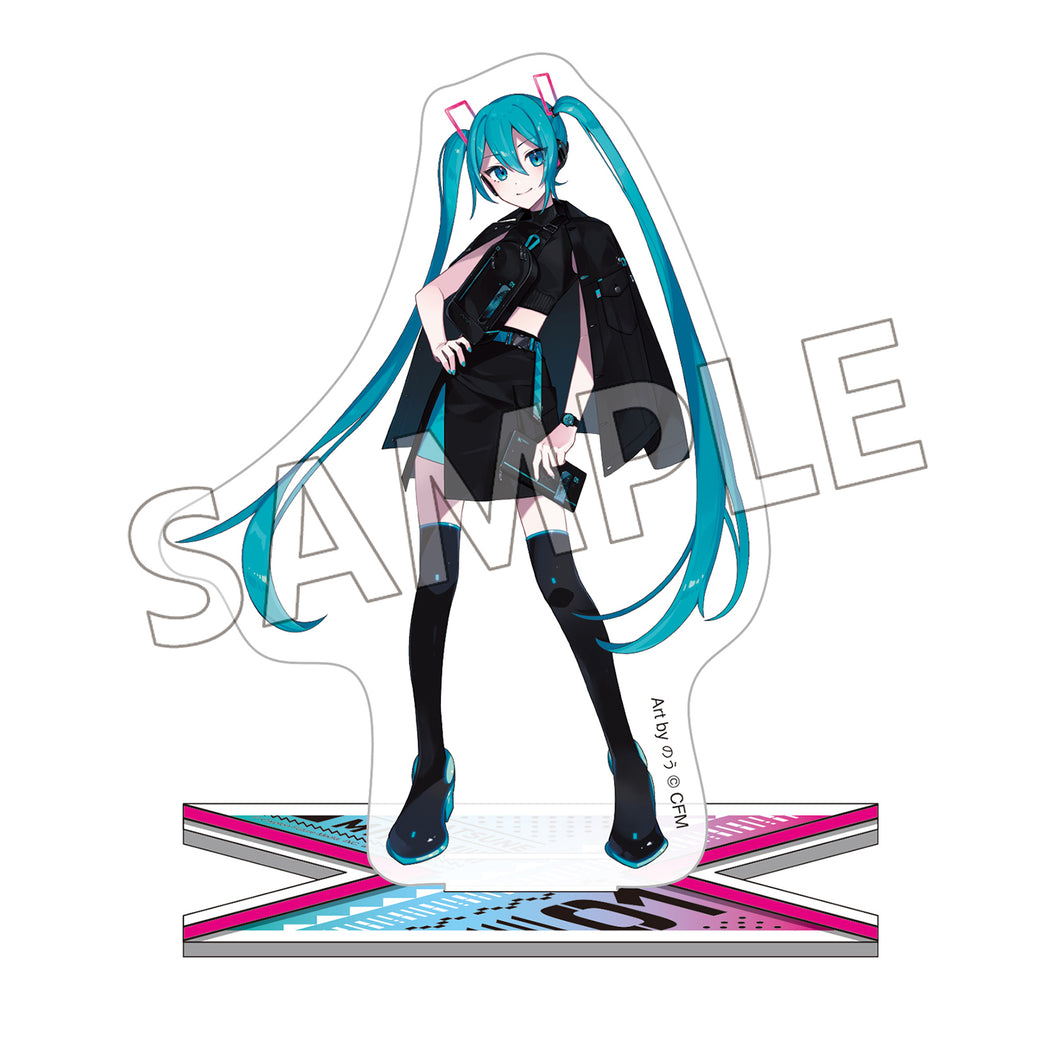 Hatsune Miku Model Illustration Acrylic Stand (Art by nou)