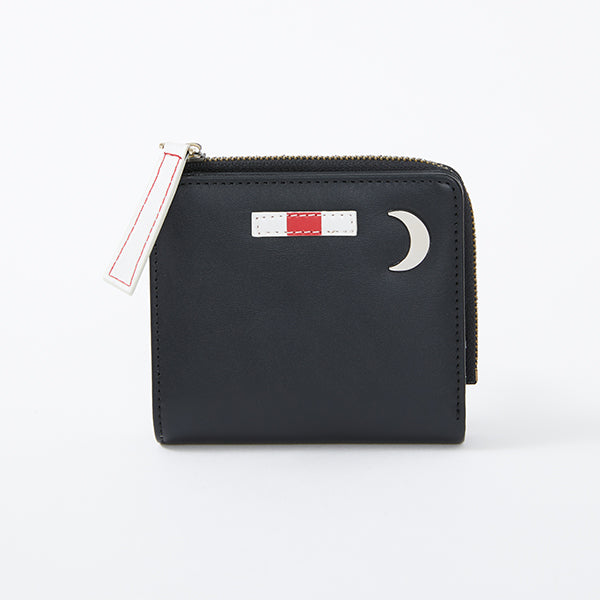 ★BLACK PURPLE★送料込★韓国★大人気★CITY Nylon Card Wallet ☆BLACK PURPLE☆送料込☆韓国☆大人気☆CITY Nylon Card Wallet