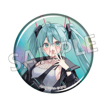 Load image into Gallery viewer, Hatsune Miku Model Illustration Can Badges (set of 6)
