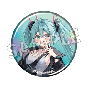 Hatsune Miku Model Illustration Can Badges (set of 6)