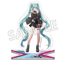 Load image into Gallery viewer, Hatsune Miku Model Illustration Acrylic Stand (Art by Rosuuri)
