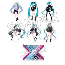 Load image into Gallery viewer, Hatsune Miku Model Illustration Acrylic Stand (Art by necömi)
