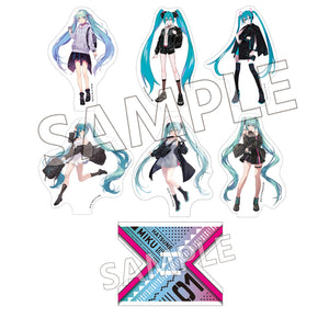 Hatsune Miku Model Illustration Acrylic Stand (Art by fukahire)