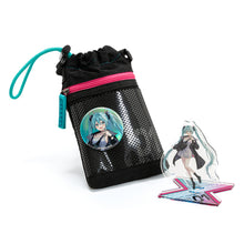 Load image into Gallery viewer, Hatsune Miku Model Illustration Acrylic Stand (Art by fukahire)
