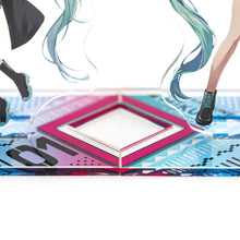 Load image into Gallery viewer, Hatsune Miku Model Illustration Acrylic Stand (Art by saine)
