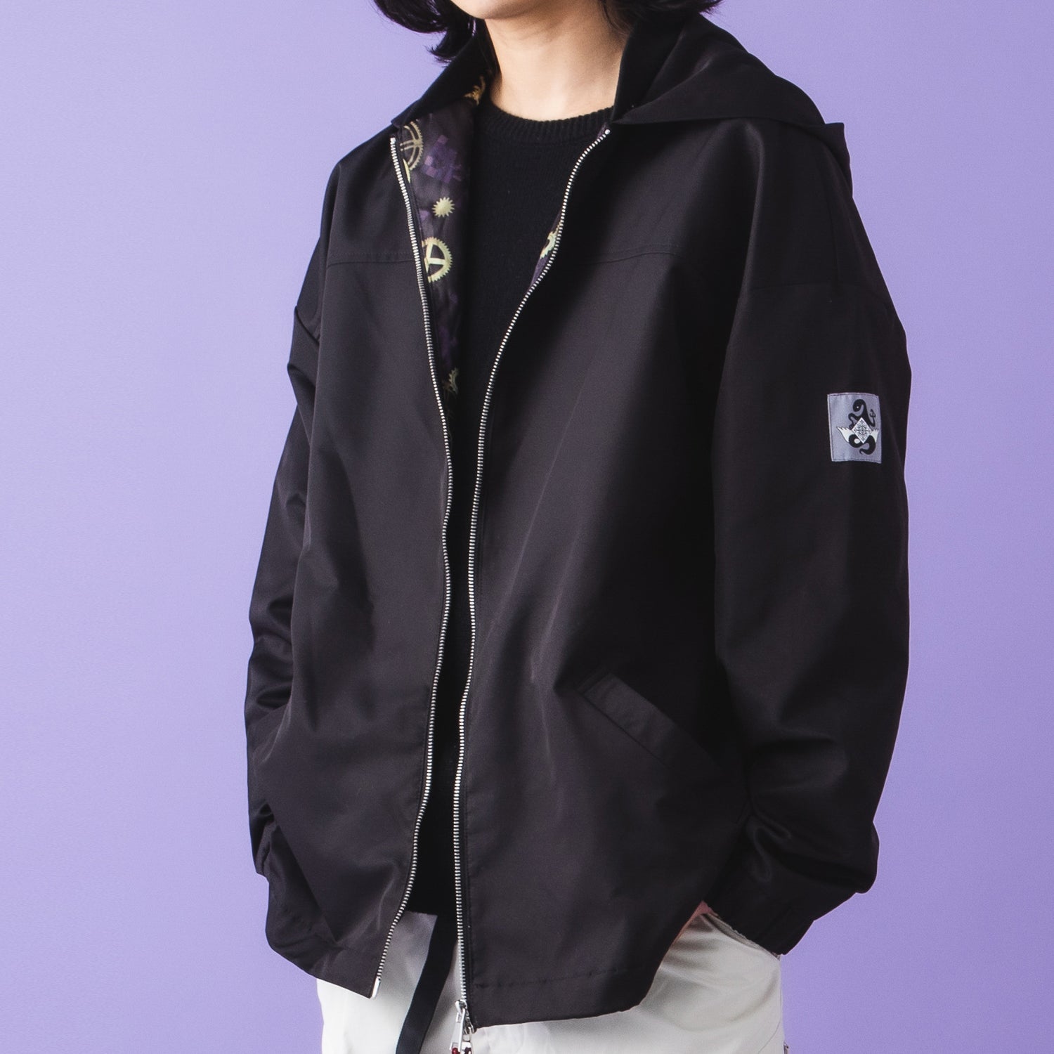 lawgy アウター 2024aw ASICS Tokyo Marathon 2024 Black Zip Jacket 2XL Windbreaker