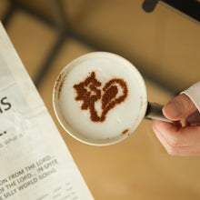 Load image into Gallery viewer, Coffee Talk Model Drip Kettle &amp; Latte Art Stencils Set
