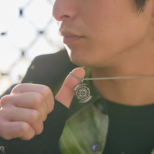 Load image into Gallery viewer, Silver Key Model Necklace GNOSIA

