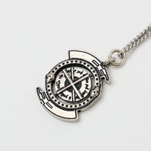Load image into Gallery viewer, Silver Key Model Necklace GNOSIA
