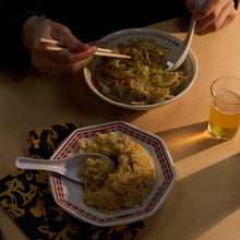 Load image into Gallery viewer, You Tian Motif Octagonal Plate &amp; Place Mat Set Like a Dragon Series
