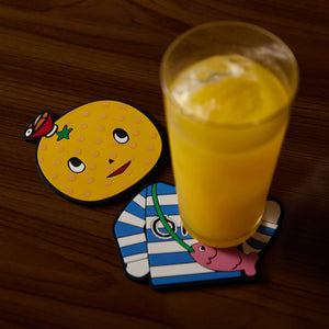 Ono Michio Model Rubber Coasters Set Like a Dragon Series