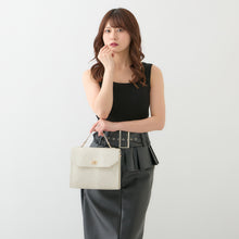 Load image into Gallery viewer, Snake Skin Fan de Bag
