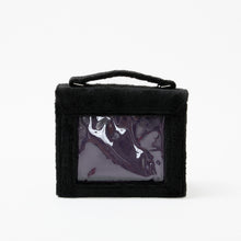 Load image into Gallery viewer, Fluffy Black Fan de Bag

