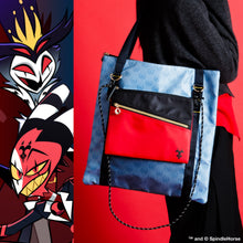 Load image into Gallery viewer, Blitzo and Stolas Model 2-in-1 Bag Helluva Boss
