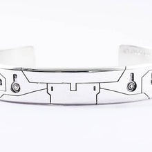 Load image into Gallery viewer, Cyberpunk 2077 Model Ring &amp; Cuff Bracelet Set
