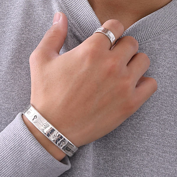 Buy MAM Silver VIV Hand Ring Bracelet Set for Women Online  Tata CLiQ  Luxury