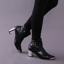 Load image into Gallery viewer, V Model Block Heel Boots Cyberpunk 2077
